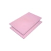Chapa de gesso para drywall Placo - Knauf RF vermelha 12,5mm x 1,20m x 1,80m