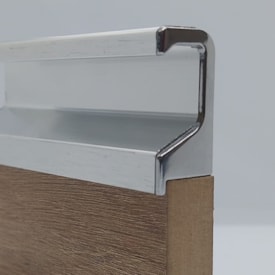 Acabamento para puxador de alumínio 5015 MMO 5015 cromado 2