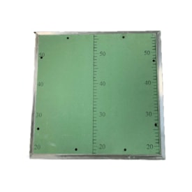 Alçapão porta EspaçoForro inspeção borda oculta 40x40