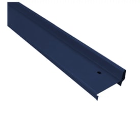 Batente horizontal divisória Rollfor liso 220 azul 25 x 45 x 840 mm
