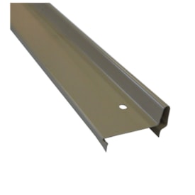 Batente horizontal divisória Rollfor liso 220 bege 25 x 45 x 840 mm