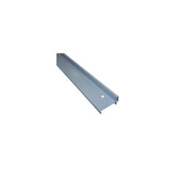 Batente horizontal divisória Rollfor liso 220 prata 25 x 45 x 840 mm