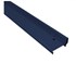 Batente horizontal Rollfor liso 220 azul 25mm x 45mm x 0,840m