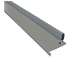 Batente vertical Rollfor liso 220 prata 24mm x 45mm x 2,142m