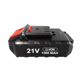 Bateria Li-Ion EspaçoFix Vermelho 21V