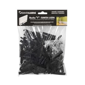 Bucha de fixação para rodapé Santa Luzia 30 unid