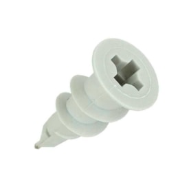 Bucha plástica Ivplast Dryfix p/ Drywall c/ ponta 4x30mm - pacote 100 unid