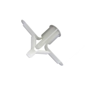 Bucha plástica Ivplast GDP 2 p/ Drywall 10x40mm - pacote 50 unid