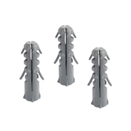 Bucha plástica Ivplast S12 12x60mm - pacote 25 unid