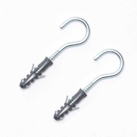 Bucha plástica Ivplast S6 c/ gancho 4,2x53mm - pacote 100 unid