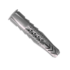 Bucha Plástica UX S8 universal com anel Fischer 8x40mm - pacote 50 unid 2