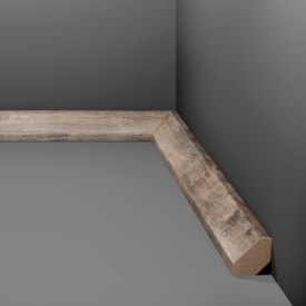Cantoneira Cordão de MDF Eucafloor Cor 23 2,5cm x 15mm x 2,40m 2
