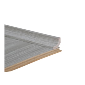 Cantoneira MDF para piso Durafloor gris almada 20 x 2100 mm