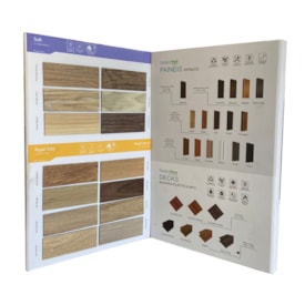 Catálogo book piso vinílicos e laminados EspaçoFloor (edição limitada) 2