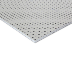 Chapa de gesso Cleaneo Knauf furação redonda 12,5 x 1200 x 2000 m