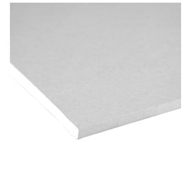 Chapa de gesso para drywall Placo - Knauf Standart branca 12,5mm x 1,20m x 1,80m