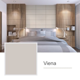 Chapa de MDF Flora 2F Colors viena 15 x 1850 x 2750 mm 2