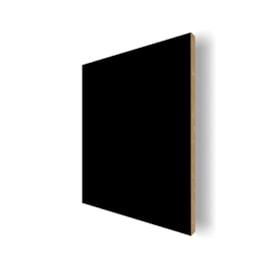 Chapa de MDF Floraplac 2F Preto 6mm x 1,83m x 2,75m
