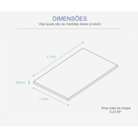 Chapa de MDF Floraplac 2F Preto 6mm x 1,85m x 2,75m 2