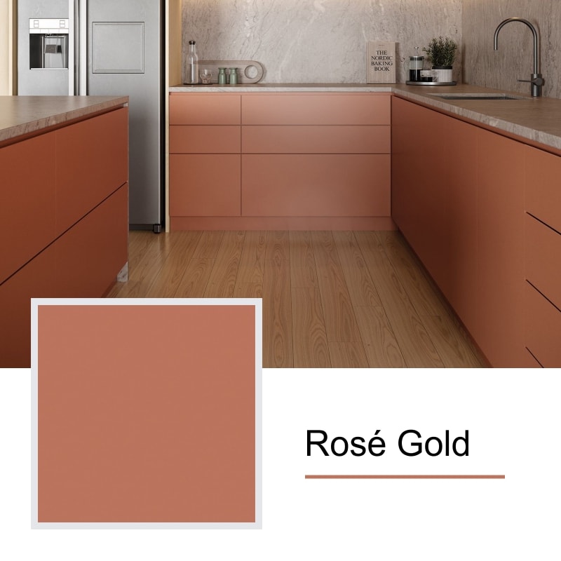Chapa de MDF Floraplac 2F Rose Gold 15mm x 1,83m x 2,75m