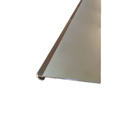 Chapa perfil frontal escada Slim Bauxita T-2000 Bronze 3m