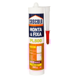 Cola adesiva Cascola Monta e Fixa PL500 360g Cola adesiva Cascola Monta e Fixa PL500 360g