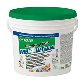 Cola para piso vinílico Mapei Ultrabond Eco MS 4 LVT Wall 7kg