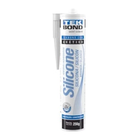 Cola silicone acetico Tekbond branca 280g