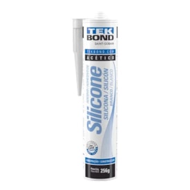 Cola silicone acético Tytan Standard branca 260 g