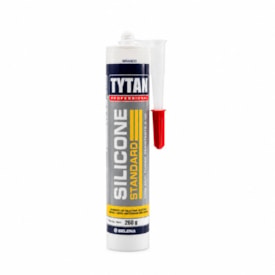 Cola silicone acético Tytan Standard branco 260 g