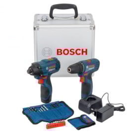 Combo Bosch chave impacto GDR 120LI + parafusadeira furadeira GSR 120LI Combo Bosch chave impacto GDR 120LI + parafusadeira furadeira GSR 120LI