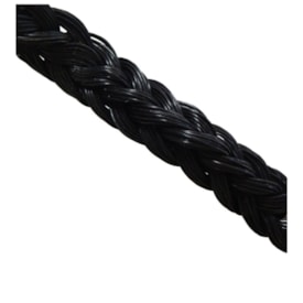 Cordão de nylon para piso Cordoflex preto 1 m