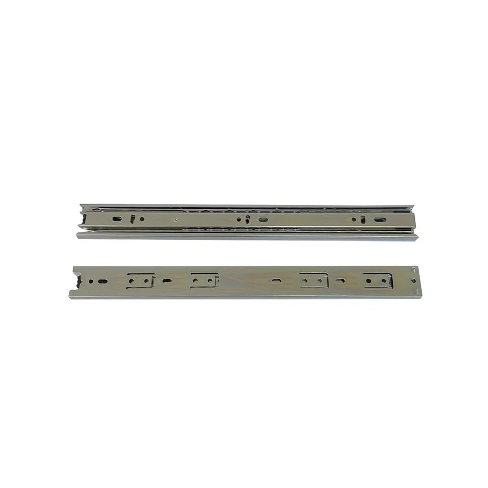 Corrediça telescópica c/ amortecedor EspaçoFix p/ 35kg abertura 300mm