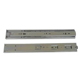 Corrediça telescópica EspaçoFix Fecho Toque p/ 35kg abertura 350mm