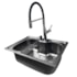 Cuba Gourmet com acessorios EspaçoKB 6042b black acetinado