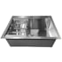 Cuba Gourmet com acessorios EspaçoKB H6045 inox escovado