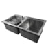 Cuba Gourmet com acessorios EspaçoKB H7843 inox escovado