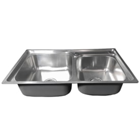Cuba gourmet dupla com acessórios EspaçoKB MD7843 satin acetinado