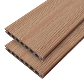Deck WPC madeira plástica EspaçoFloor Régua maple 15 x 290 cm