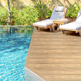 Deck WPC madeira plástica EspaçoFloor Régua maple 15 x 290 cm 2