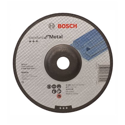 Disco de desbaste para metal Bosch 7 grão 24