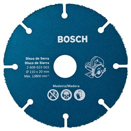 Disco diamantado para madeira Bosch 110mm