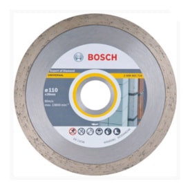 Disco diamantado universal contínuo Bosch 110 m