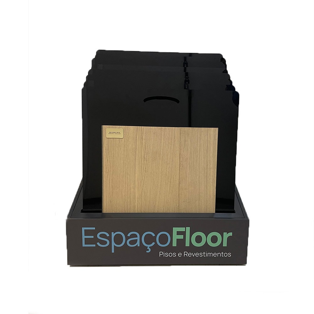 Display piso de madeira box EspaçoFloor
