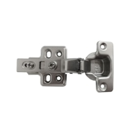 Dobradiça MDF curva Espaçofix c/ amortecedor 35 mm