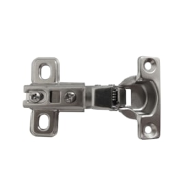 Dobradiça MDF curva p/ Espaçofix Two Way 26 mm