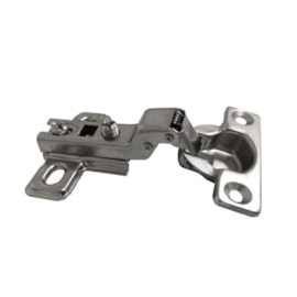 Dobradiça MDF curva p/ Espaçofix Two Way 26 mm