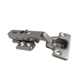 Dobradiça MDF reta Espaçofix c/ amortecedor 35 mm 2