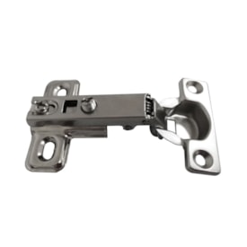 Dobradiça MDF reta Espaçofix Two Way 26 mm 2