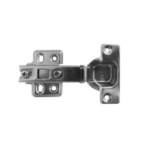 Dobradiça MDF reta Espaçofix Two Way 35 mm
